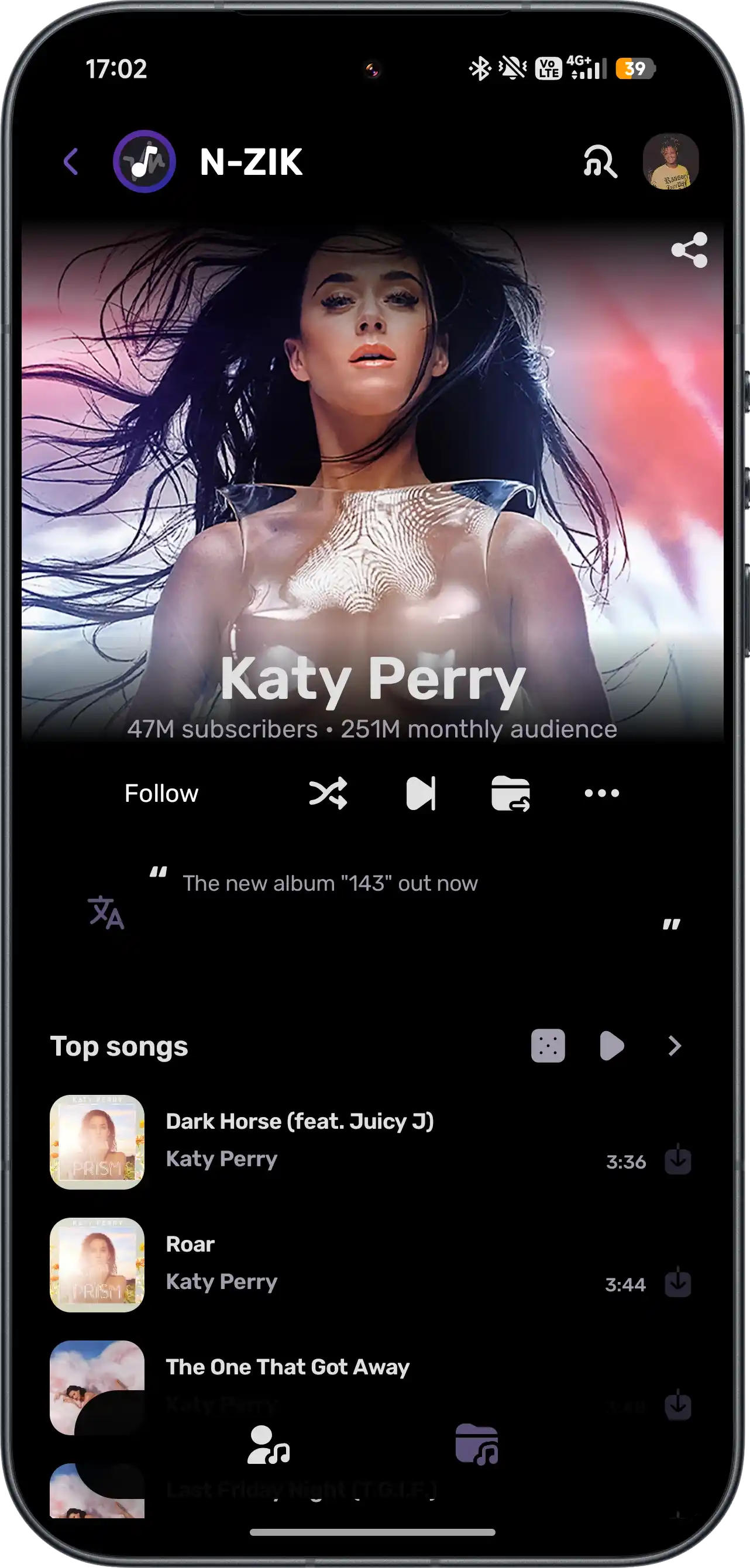 Artist screenshot